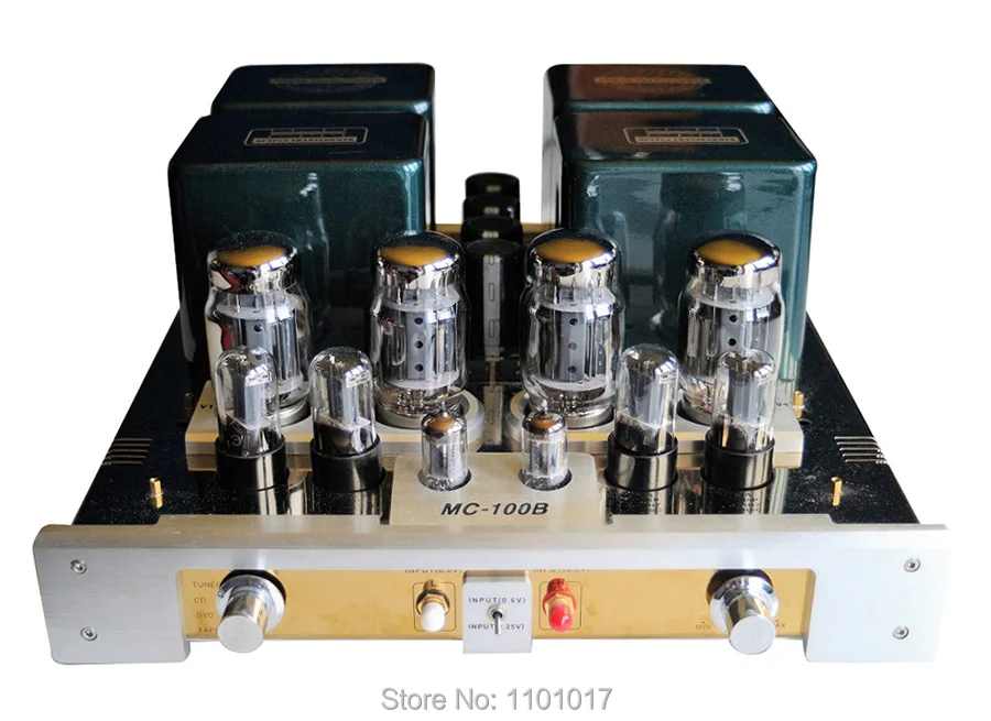Best YaQin MS-100B tube amplifier switch Pure power amp or integrated amp HIFI EXQUIS KT88 push-pull ms100b amps 