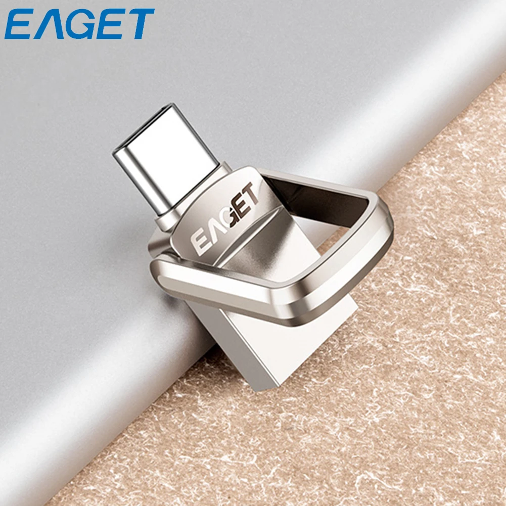 chave da movimentação da pena do metal de otg usb da movimentação do flash de eaget usb tipo pendrive de alta velocidade mini vara da memória da movimentação do flash