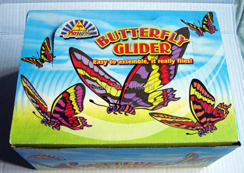 10 x Butterfly Butterflies Foam Gliders Party Bag Fillers Toys 315-224-4