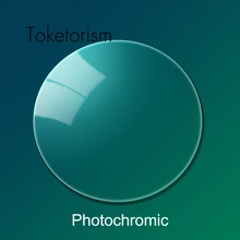 Toketorism 1,56 индекс 1,61 индекс фотохромные линзы по рецепту для близорукости дальнозоркости очки для пресбиопии