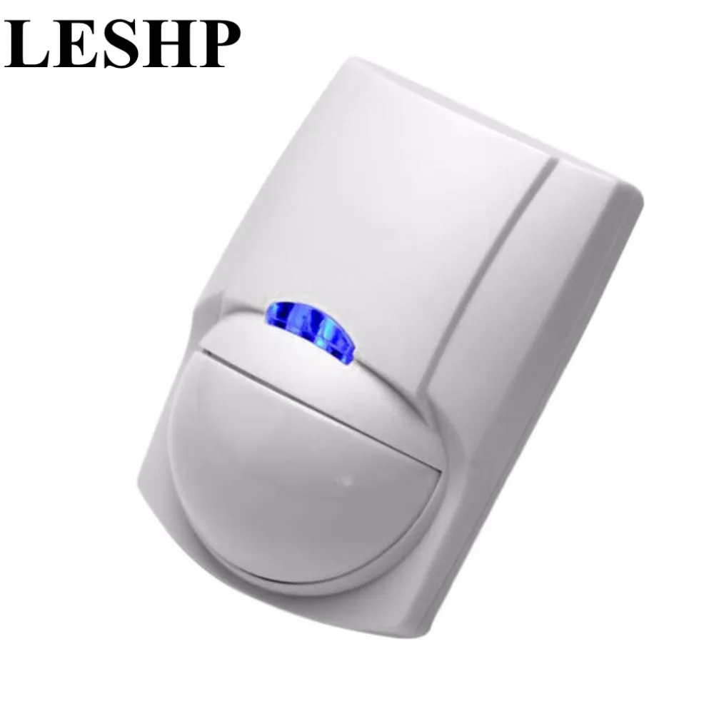 

LESHP Mini Portable Wired 110 Degrees Wide Angle Dual Infrared PIR Motion Detector Sensor Low Consumption for Home Security CB62