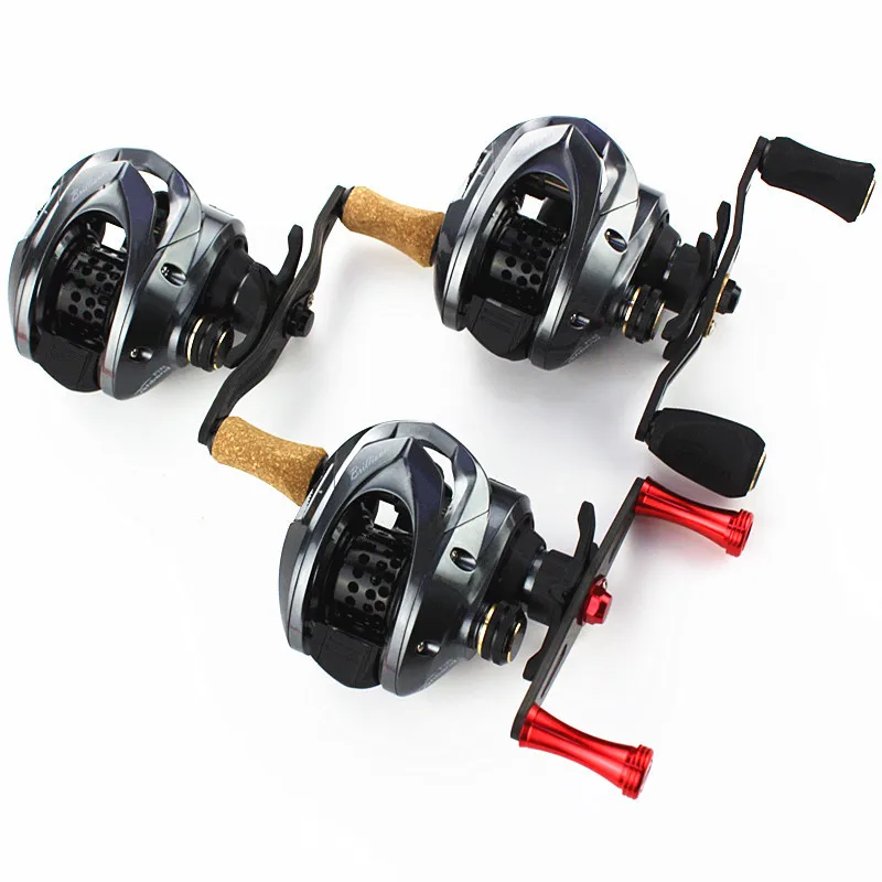 

lighter carbon baitcasting wheel lure water drop reel 160g good at throwing small bait 7.2:1 improved gh100 upgrade