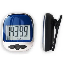 Premium Waterproof LCD Step Movement Calories Pedometer Walking Distance Calculation Tracker Multi-function Digital Pedometer