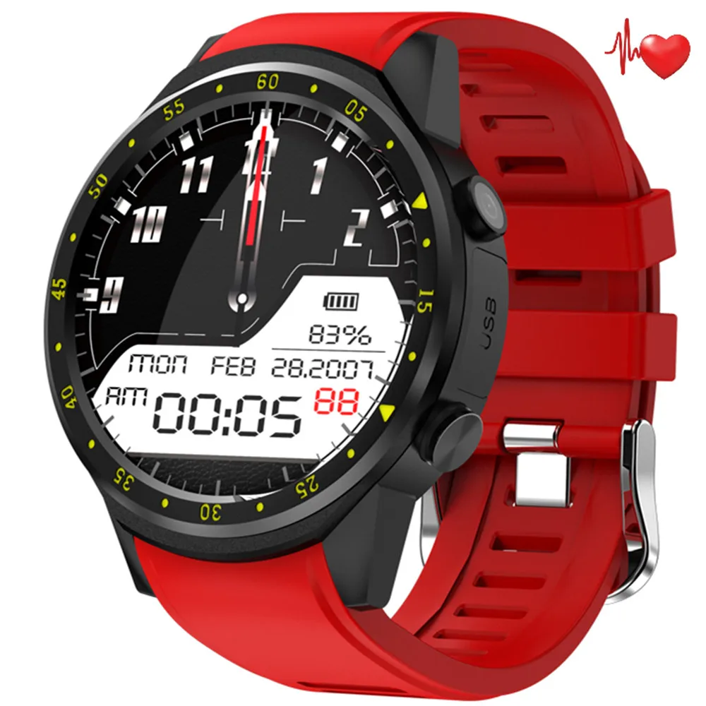 

Sports GPS Smart Watch Men F1 with Camera Support Pedometer Bluetooth 4.0 Smartwatch SIM Card Wristwatch for IOS Android Phone