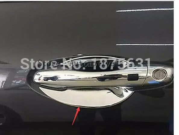 

ABS Chrome Side Door Handle Bowl Cover Trim 4pcs For Kia Sorento 2015 2016 2017