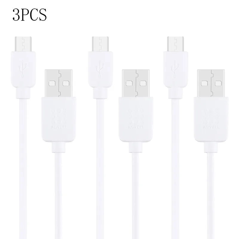 HAWEEL 1 м высокоскоростной Micro USB к кабель синхронизации данных и зарядки Наборы для