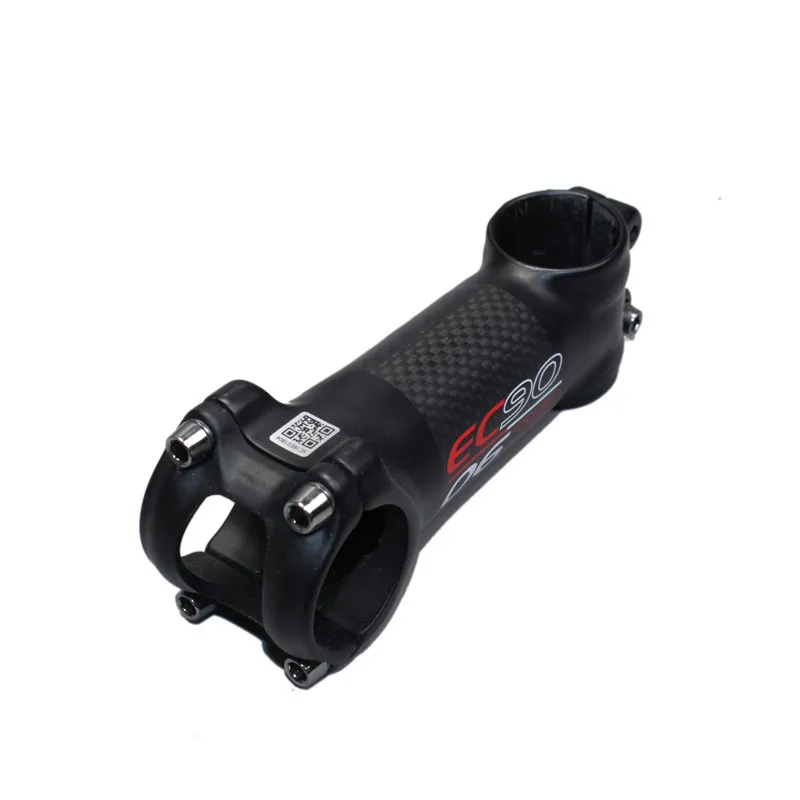 Ultra-light Aluminum + Carbon Fiber Riser Rod Stem EC90 Carbon Fiber Bicycle Stem Carbon Handle 28.6-31.8MM 6degree (14)_