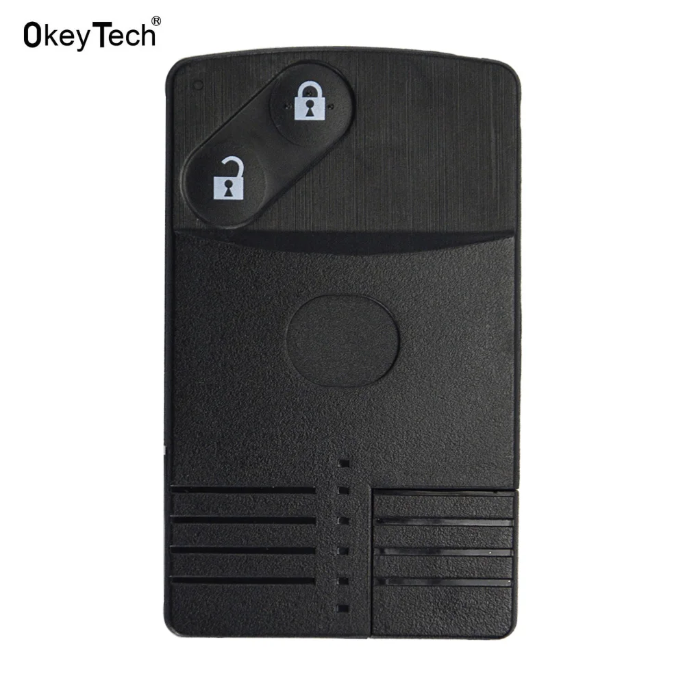 OkeyTech 2 кнопки смарт пульт дистанционного управления для автомобильного ключа Mazda