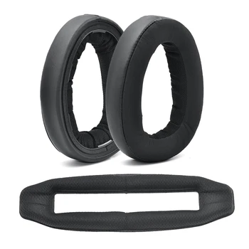 

Replacement Earpads Ear Pads Headband for SENNHEISER GSP 600 500 GSP600 Headset