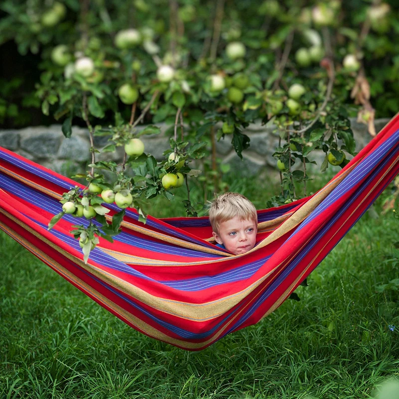 Двойной гамак из хлопка 200*150 см|rede de dormir|double hammockhammock cotton |