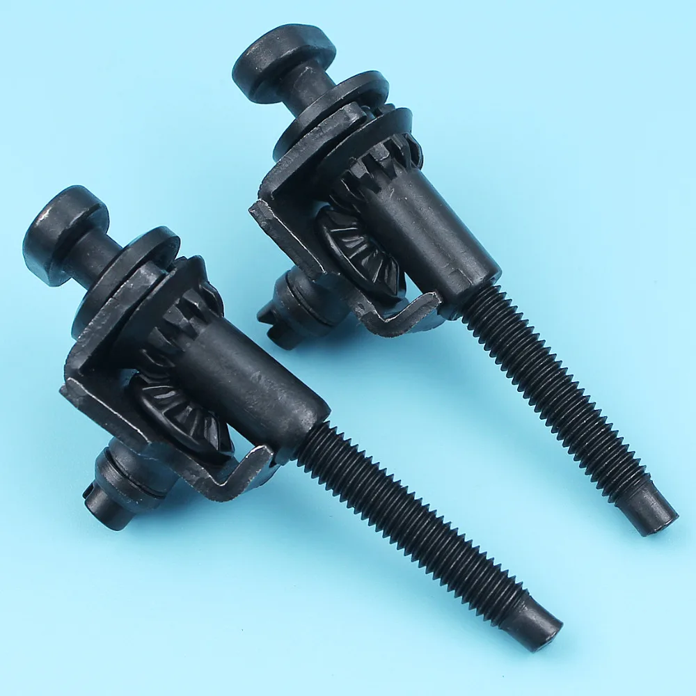 Haishine 2 Unids//Lote Ajuste de Cadena Tornillo Ajustador Ajuste para Husqvarna 340 340e 345 345e 346XP 350 351 353 357 357XP 359 EPA Motosierra 537071201