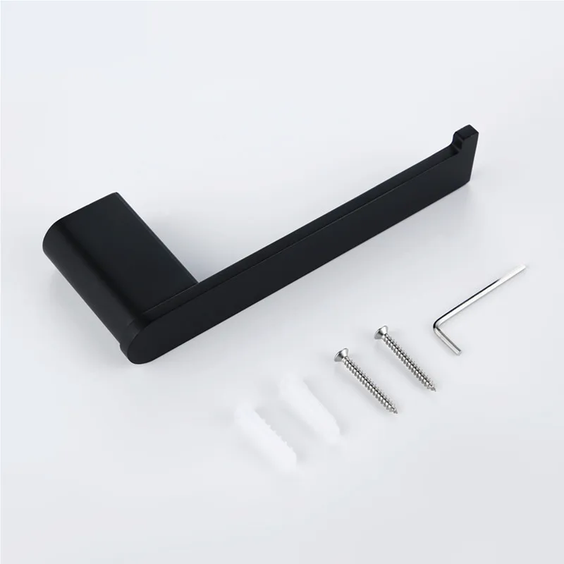 Brushed Gold Tissue Holder Wall Mounted Stainless Steel Roll Paper Holder Bathroom Screw Invisible Napkin Installation