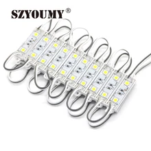 SZYOUMY Светодиодная модульная лампа водонепроницаемый модуль свет 5050 SMD 2 светодиодное освещение лампы 2 года гарантии