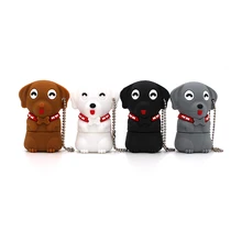 Usb флеш накопитель флешка с мультяшными животными мини черная