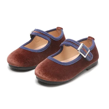 

Kids Girls Peas Shoes Baby Casual Shoes Child Soft Non-Slip Single Shoes Cute Sneakers Student Shoes