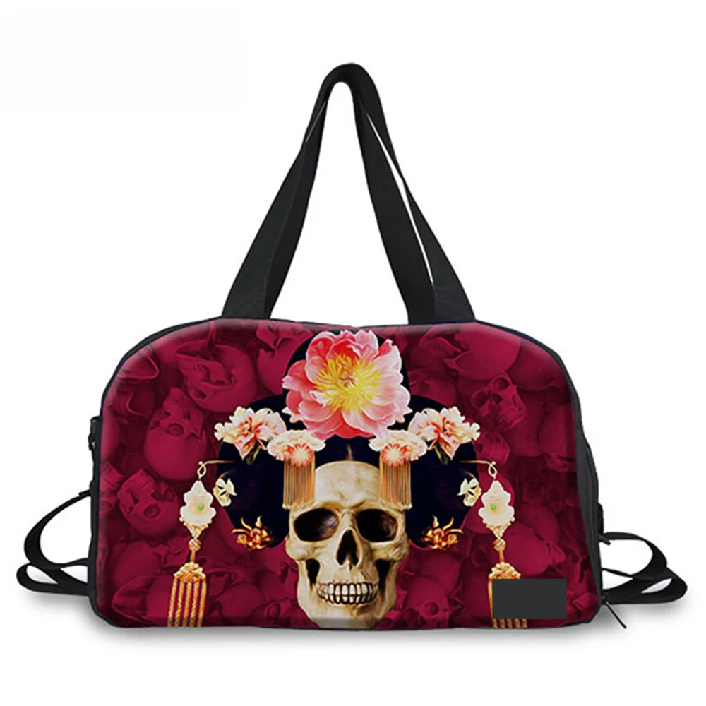 

Noisy Designs Large Capacity Portable Bags Functional Bag Women Business Travel Bags Foldable Lady Travel Duffle Tote Tool Bag
