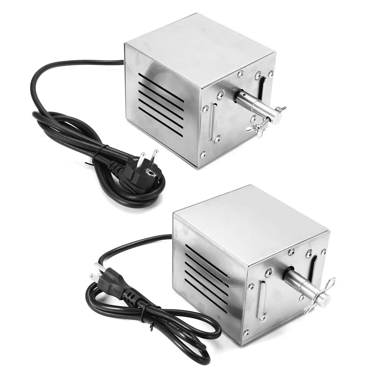 

Stainless Steel BBQ Motor Electric Rotisserie Spit Roaster Picnic BBQ Motor Kitchen Appliance Part Replacement 40/80kgs Capacity