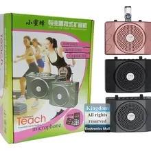 5 лет гарантии! Портативный мини усилитель голоса усилитель динамика для обучения спикера Крытый Открытый Спорт тренажерный зал упражнения