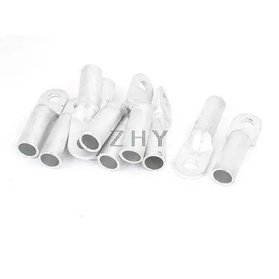 

10pcs 21mm Tube Hole Eyelet Connecting Aluminum Tubular Cable Terminal Ends