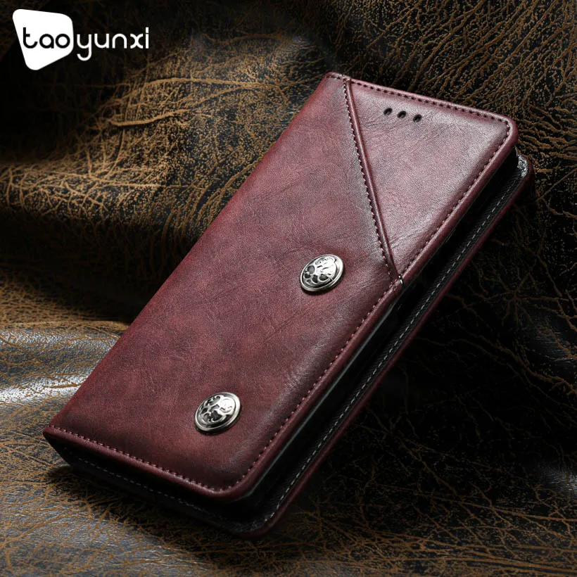 

TAOYUNXI Flip Cases For DOOGEE Mix 2 Case For DOOGEE Mix2 Cover Coque Soft TPU Vintage Silicone Retro Leather Covers 5.99 Inch