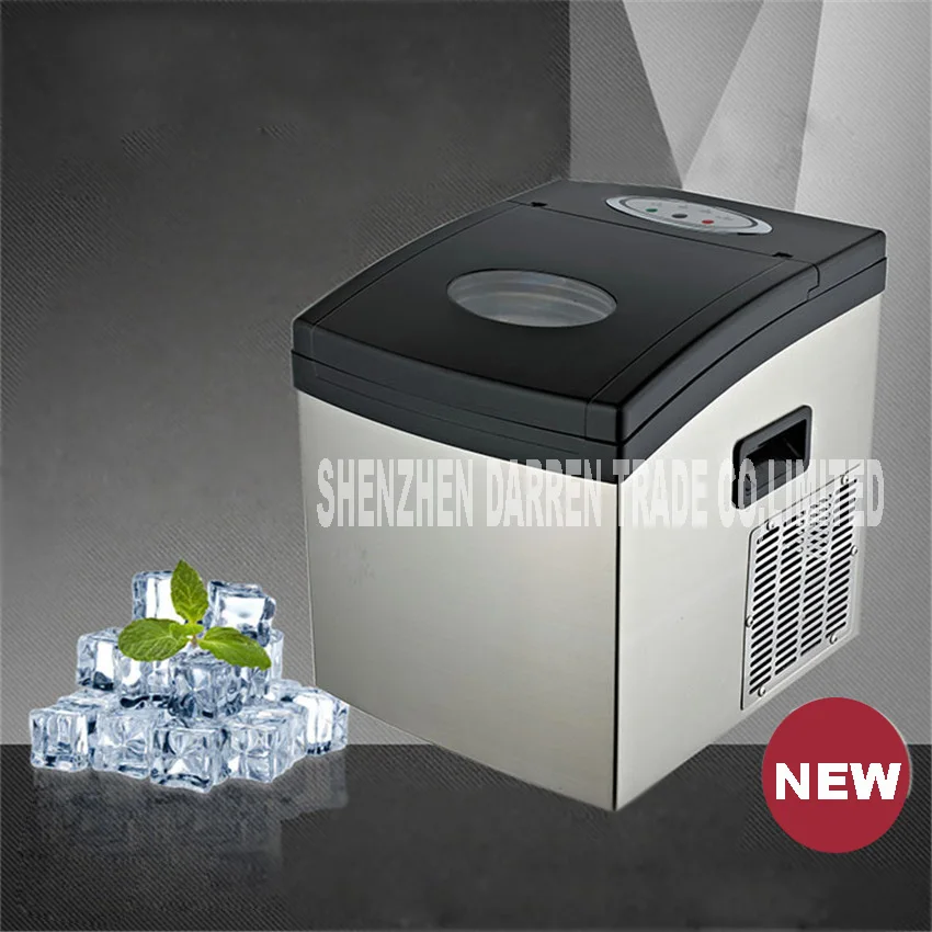 

Mini Ice maker 20kg/24h Ice make machine ZB-02 Home use Ice machine for Bubble tea shop/Coffee/Bar Commercial 120W 110V / 220V