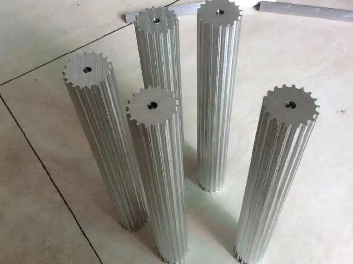 20teeths, 7075 aluminum material, M5 HTD pulley bar stock in Pulleys