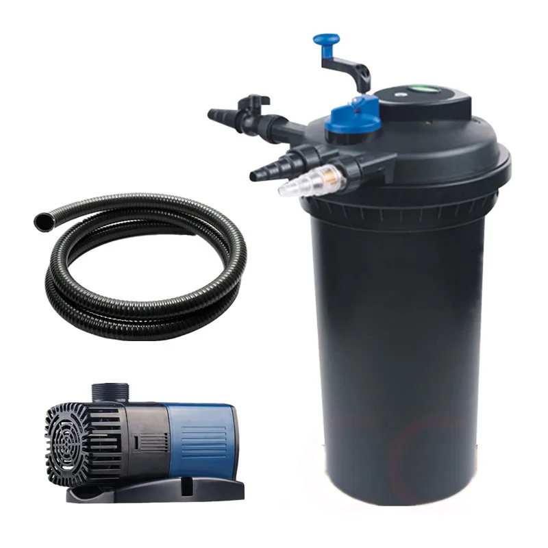 

SUNSUN CPF-15000 CPF15000 CPF 15000 Fish pond pressure type biochemical filter, water purifier with UV germicidal lamp.
