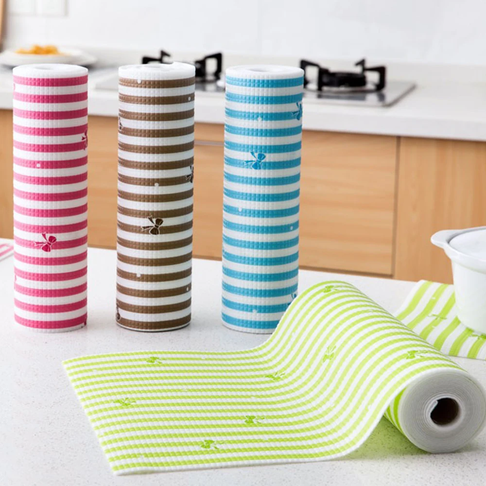 30*300cm Multifunction Moistureproof Cupboard Drawer Mats Kitchen