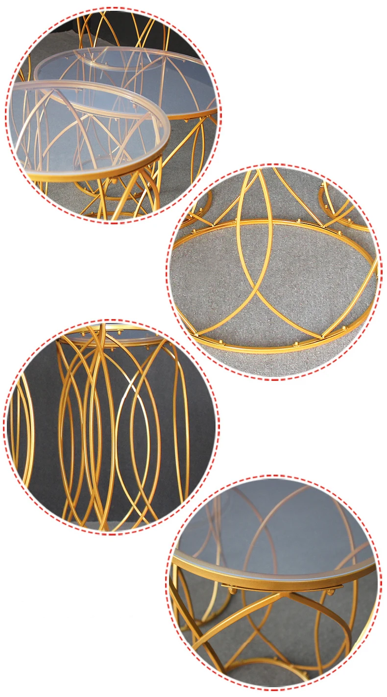 JAROWN Wedding Props Acrylic Ironwork Cylindrical Dessert Table Pre-function Area Decoration Wedding Party Dim Sum Cake Stand (13)