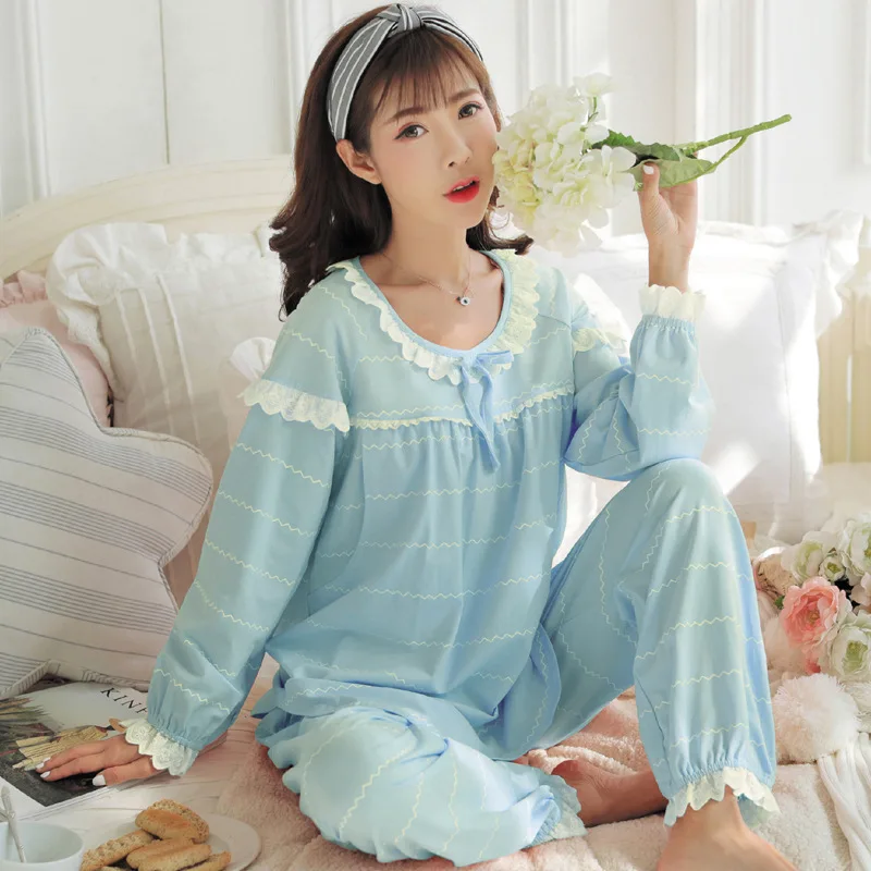 

2019 Maternity Nightwear For Nursing Breastfeeding Pajamas Suits 2pcs Home Clothes For Pregnant Sleepwear Nightdress Homewear