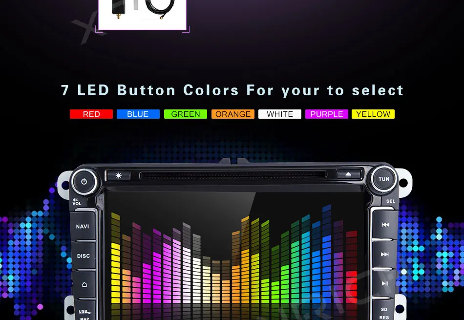 Top 2 Din Car DVD Player For VW Volkswagen Passat b6 b7 amarok Skoda Octavia Superb 2 T5 Golf 5 Jetta Seat leon Radio GPS Navigation 15