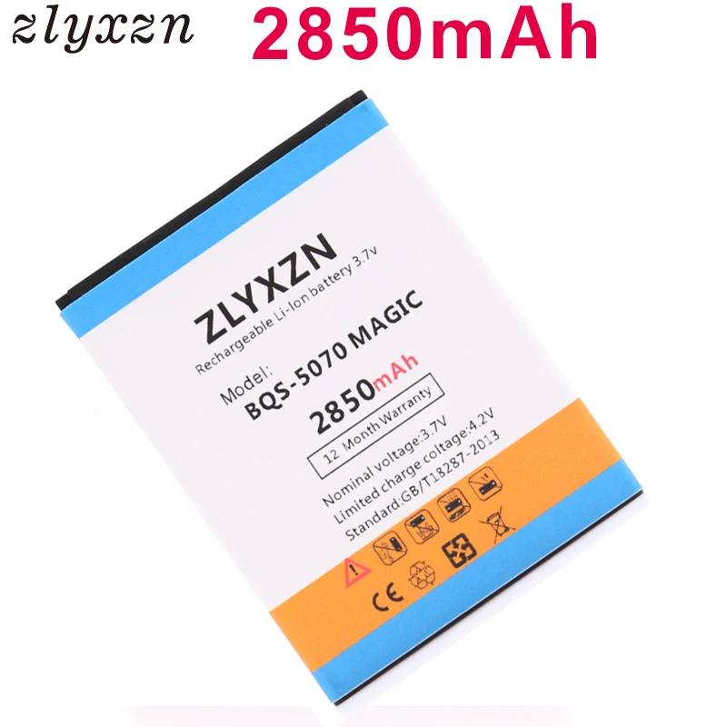 2850 мАч BQS 5070 BQS5070 литий ионная батарея мобильного телефона для BQ Magic Nous NS 5004