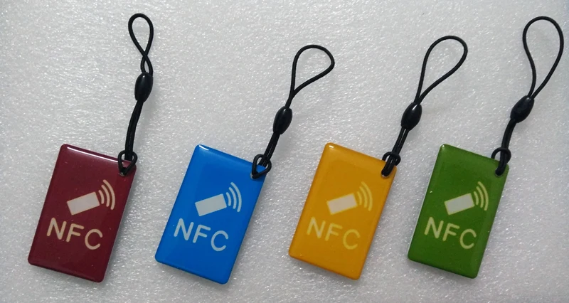 Waterproof NFC Tags/lable NFC213 13.56mhz 144bytes Crystal Drip Gum Card for All enabled phone min:5pcs | Безопасность и защита