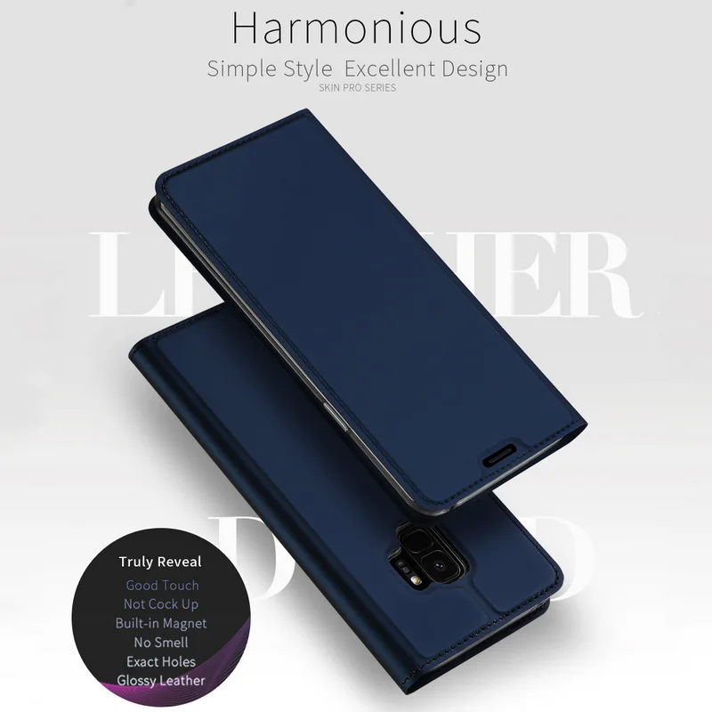 

Magnetic Flip Book Case For Samsung Galaxy S8 S9 Plus S7 Edge Note 8 9 A7 A9 2018 A6 A8 Plus J4 J6 S10 S10e Slim Leather Cover