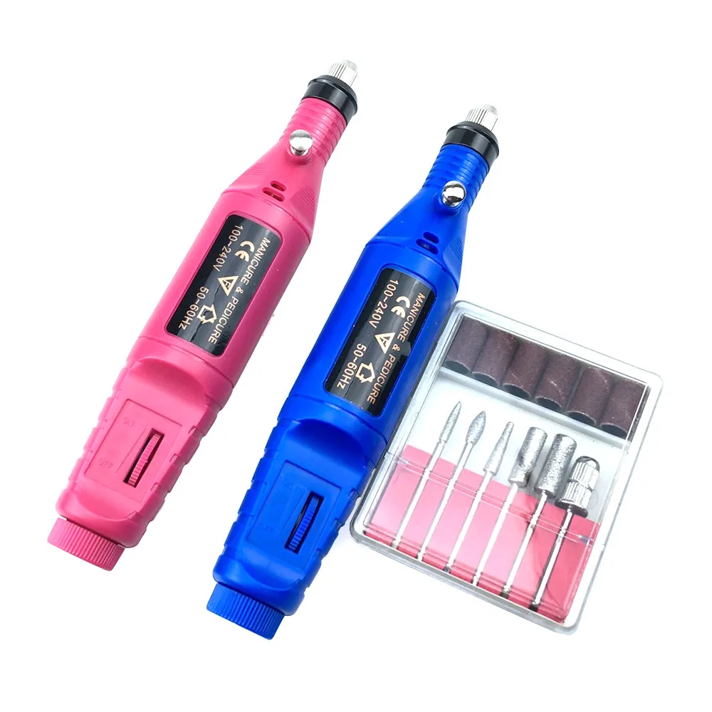 Профессиональная мини-ручка, Электрический маникюр, высокое качество, инструменты для дизайна ногтей, шлифовальный станок для ногтей, дрель Gundam, инструмент для полировки ногтей
