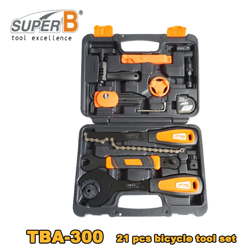 

21 pcs Professional bicycle tool sets bicycle bike tool box TBA-300