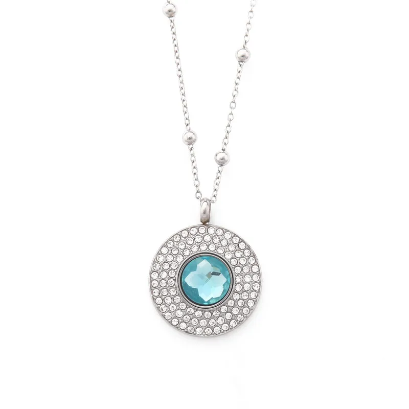 Keamsty 12mm completo azul Crystal magnético intercambiable moneda para DIY pulsera de cambio Keamsty 12mm completo azul Crystal magnético intercambiable moneda para DIY pulsera de cambio