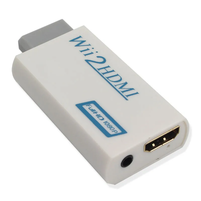 Адаптер wii к HDMI wii 2 HDMI адаптер конвертер Full HD 1080 P выход 3,5 мм аудио видео выход