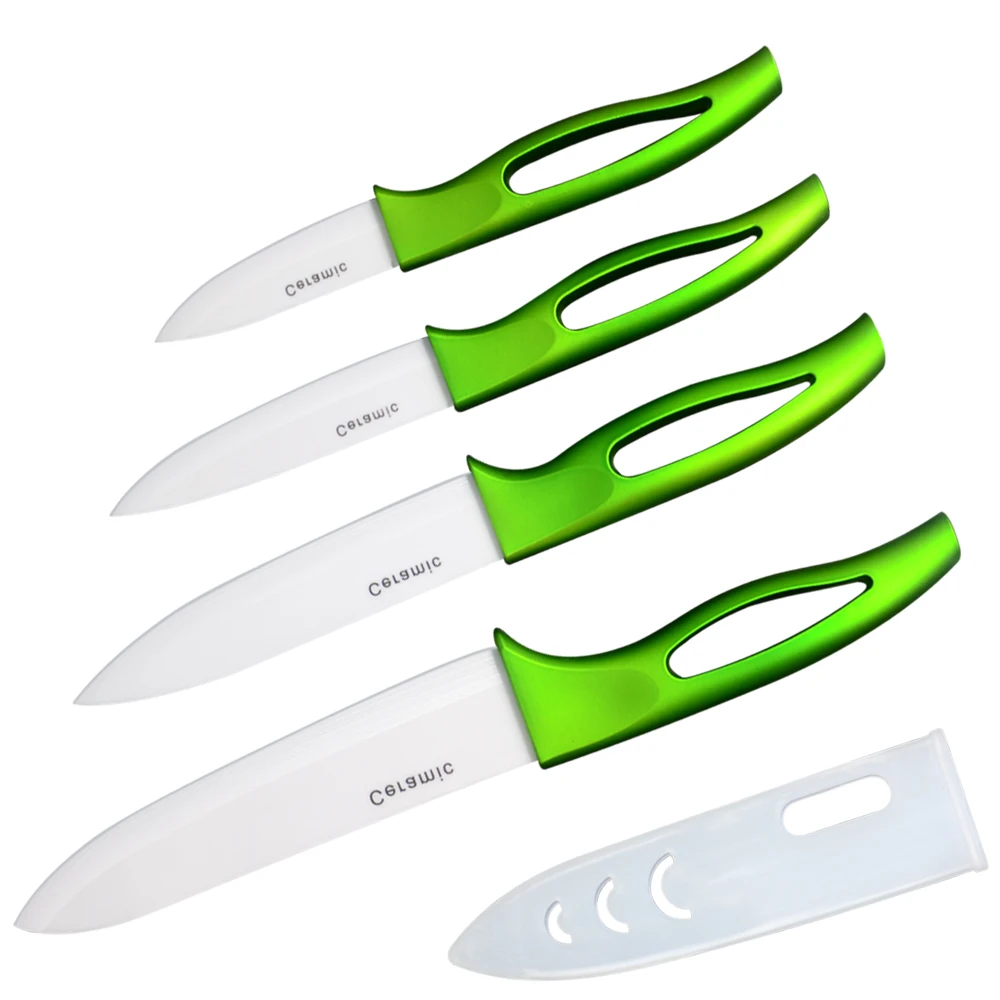 Brand ceramic knife a set of kitchen accessoires 6 chef 5 slicing 4 utility 3 paring