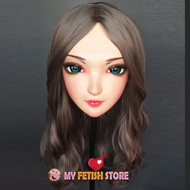 (ZI 08) Gurglelove Женщины Милая девочка каучуковые полуголовы Kigurumi BJD Маска Косплей