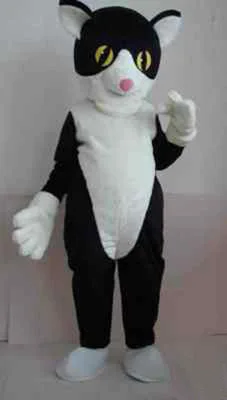

NEW ARRIVE , BLACK CAT boy Adult Size cartoon Mascot Costume Fancy Dress Animal mascot costume free shipping