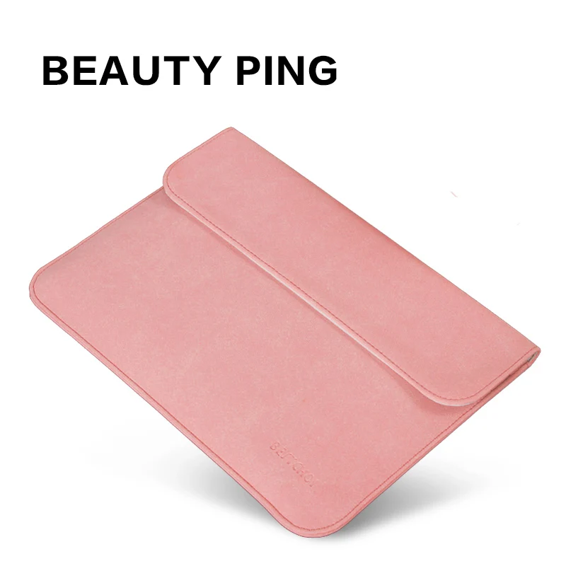 Bestchoi сумка для ноутбука microsoft Surface Pro 6 3/4 5 чехол для ноутбука водонепроницаемый рукав для ноутбука для мужчин 12 дюймов для surface book 2 - Цвет: Pink single