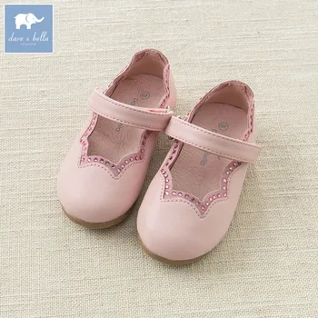

DB7011 Dave Bella summer baby girl leather shoes children brand shoes