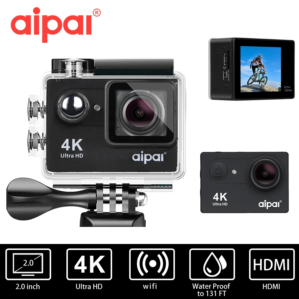 Aipal H9 H9R font b Action b font font b camera b font Ultra HD 4K