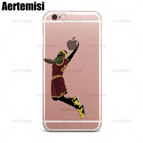 Прозрачный ТПУ чехол Чехол для iPhone 5 5S SE Aertemisi Stephen Curry Derrick Rose Carmelo Anthony 6 6s 7 8 Plus X XS Max XR - Цвет: 16