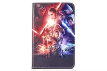 Star Wars: The Force Awakens PU Leather Stand Flip Case Cover for Samsung GALAXY Tab E T560