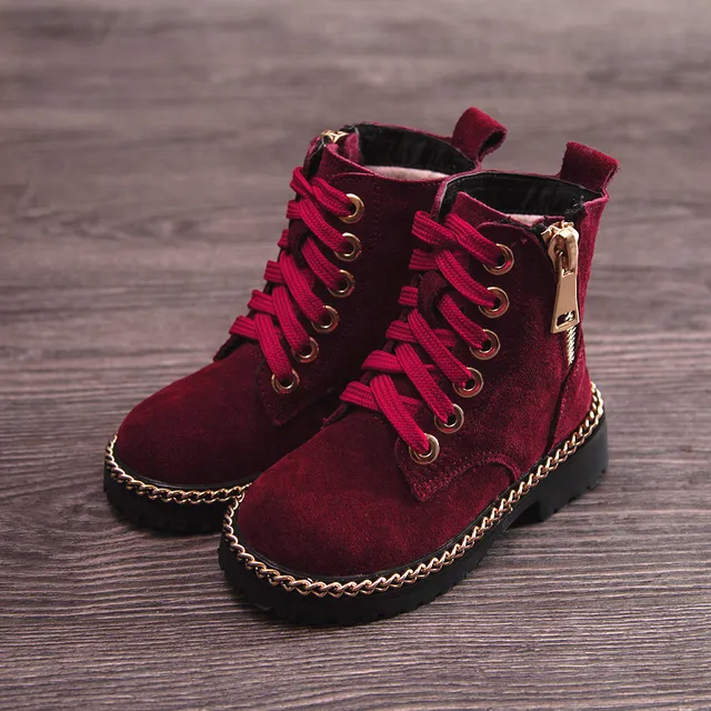 US $41.14 |2017 kinder Schuhe Stiefel Mädchen Jungen Winter Schnee Botas Flock Leder Kinder Turnschuhe Martin Stiefel Plüsch Casual bota menina in Großhandel Kinder Mädchen Herbst Baby Jungen Oxford Schuhe Für Kinder Kleid Stiefel Mädchen Mode Martin Stiefel Kleinkind PU Leder Stiefel Schwarz
