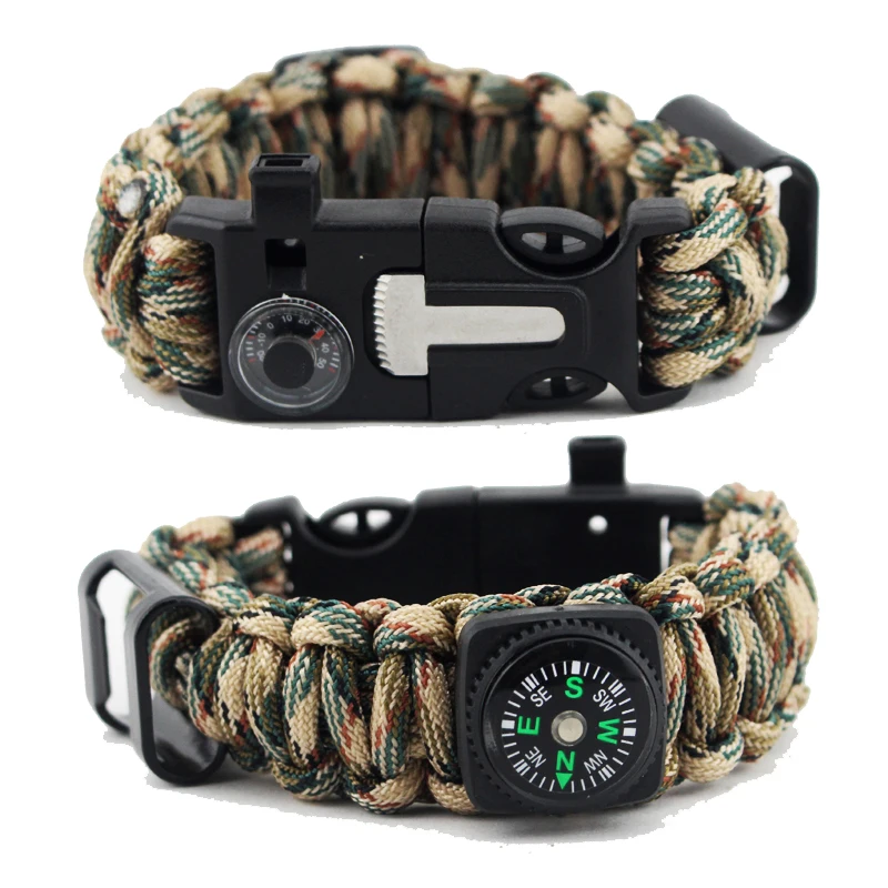 emergency escape rope survival bracelet suppliesin Paracord from