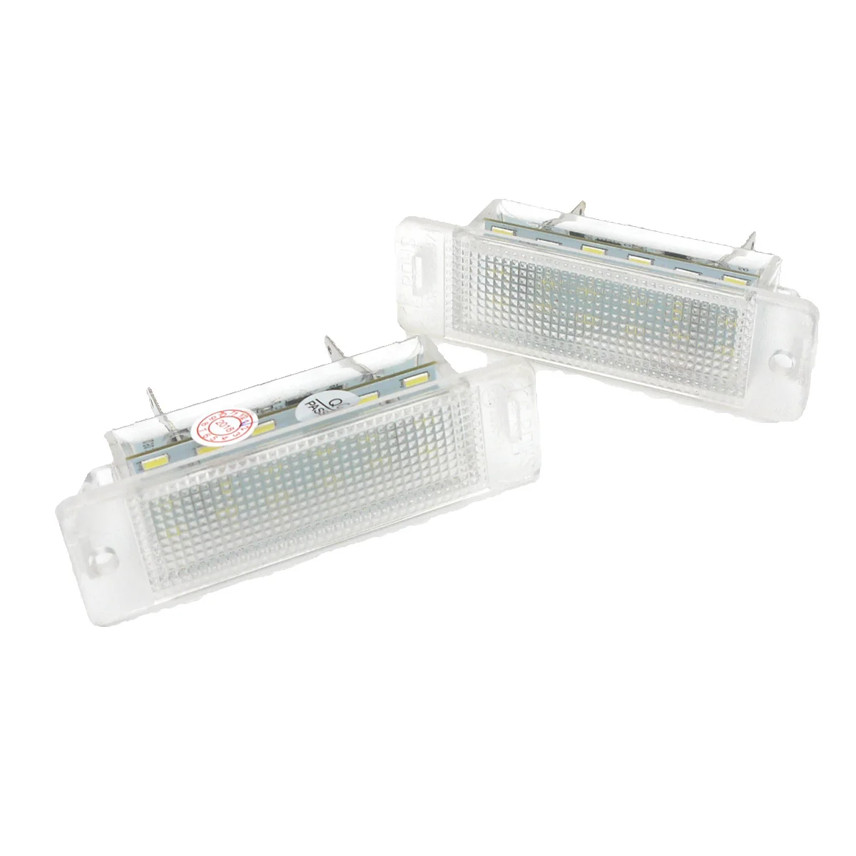 Eonstime 2 шт. 12V 18SMD Led Подсветка регистрационного номера для Защитные чехлы для сидений, сшитые специально для Opel Astra F 1992-1998 Vauxhall Astra F/Calibra ASTRA MK с can-bus