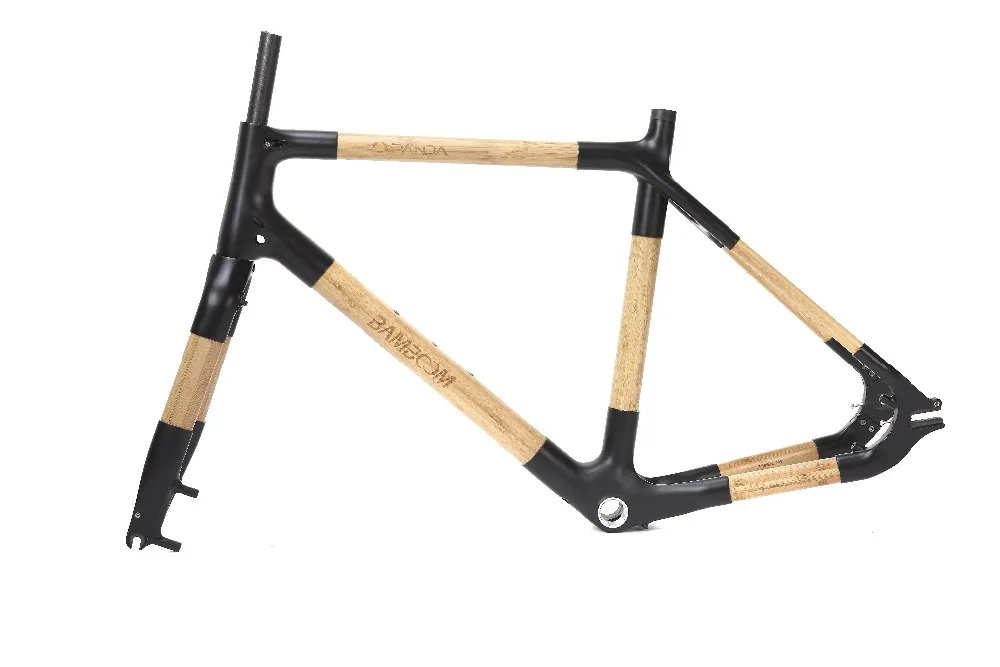 700C Road bike carbon frame / front fork Bamboo frame / front fork Frame / front fork accessories Single speed bike FRAME